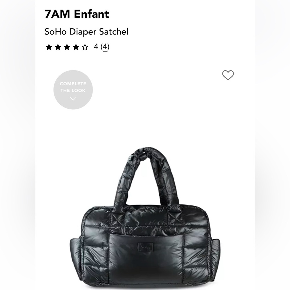 7AM like new soho diaper bag